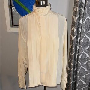 Elegant Cream Women's Top